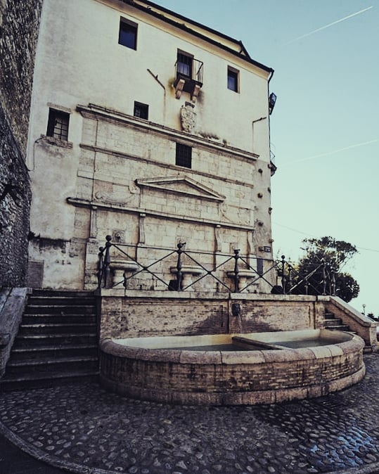 La Fontana delle Tre Tazze a Stroncone