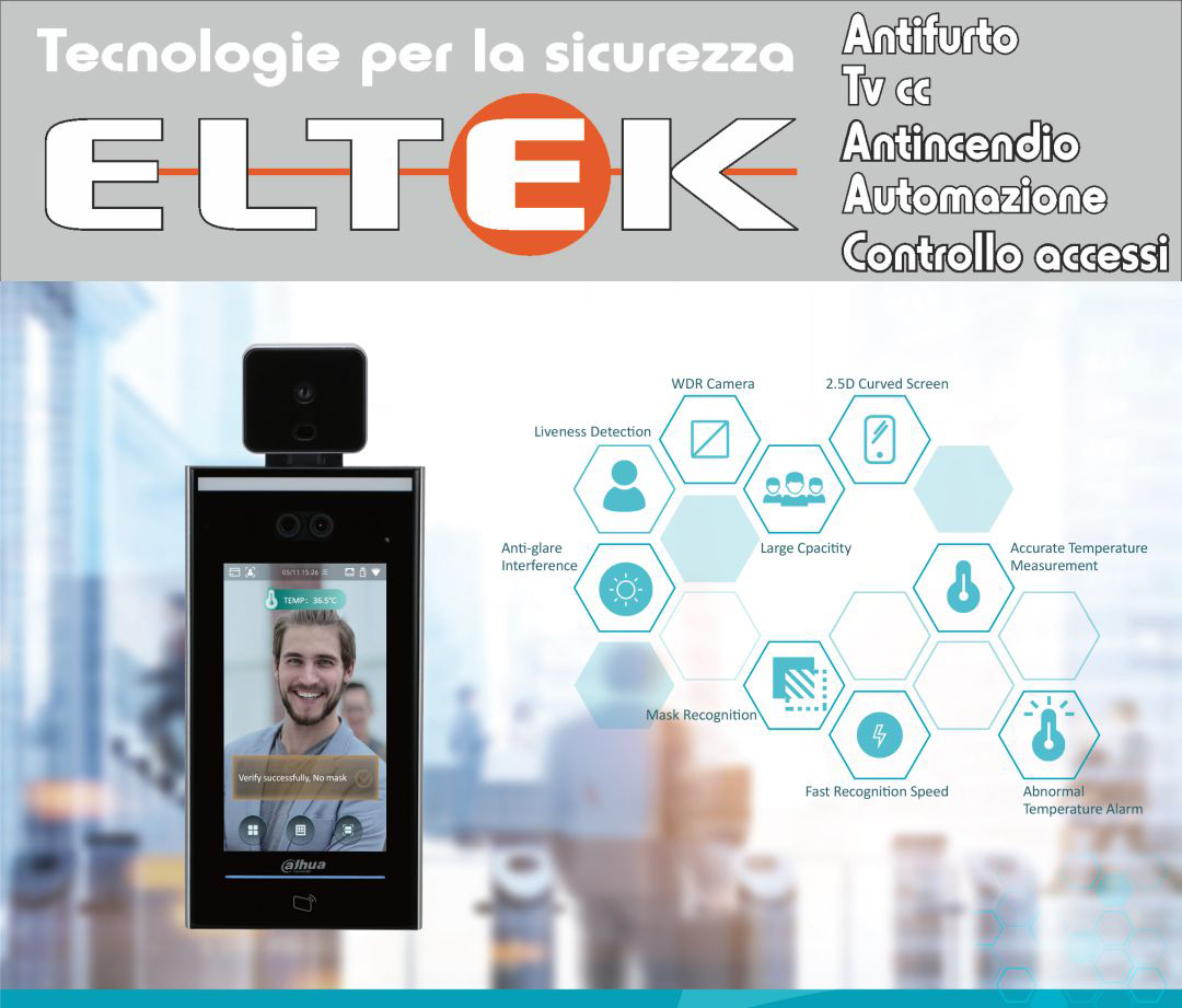 ELTEK Sistemi di controllo e conteggio persone